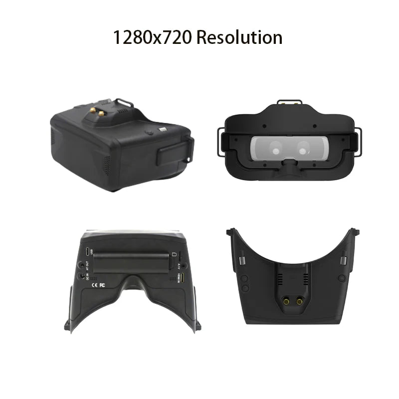 SKYZONE Cobra x V4 Diversity 5.8ghz 48ch Steadyview Receiver FPV Goggles with DVR