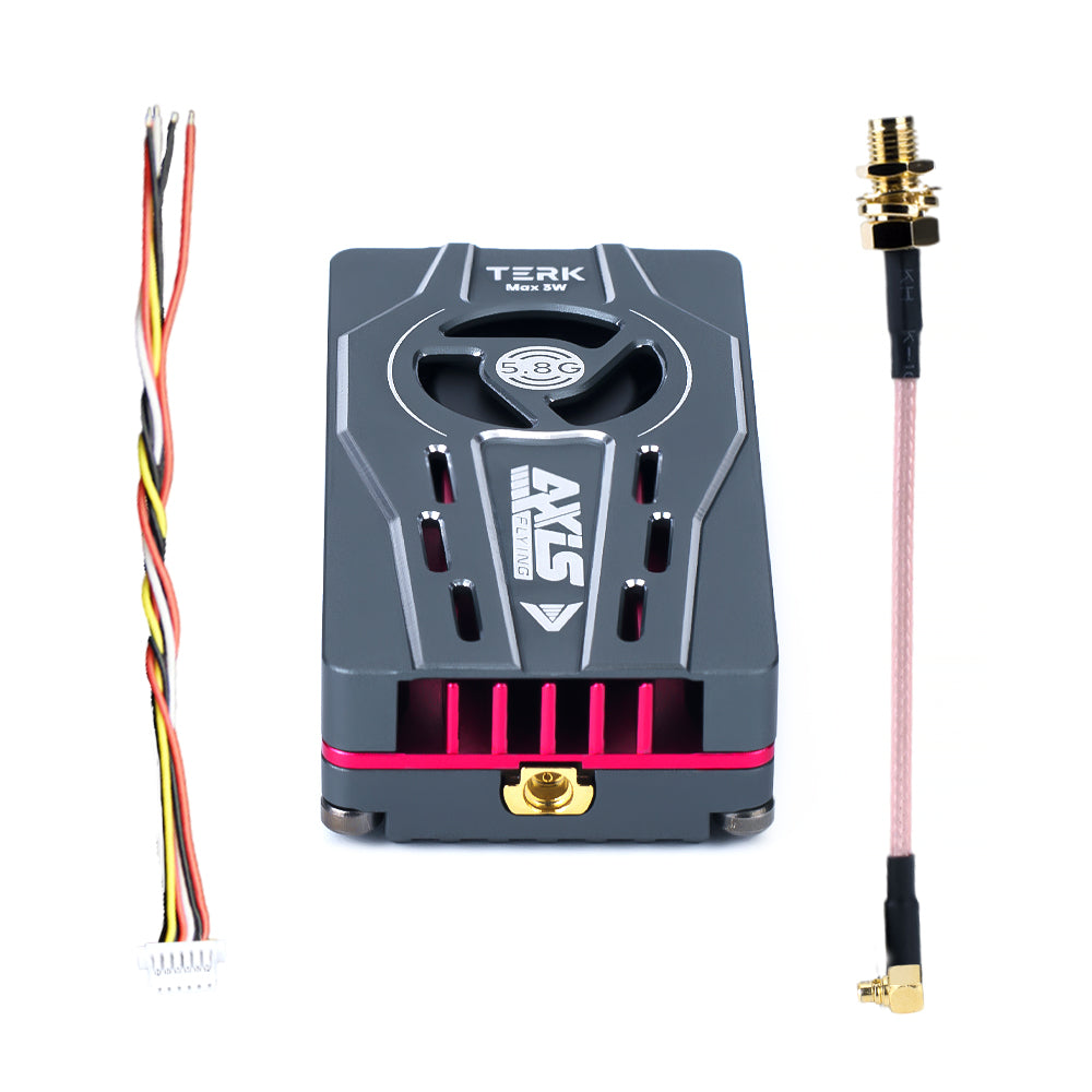 Axisflying ROCK 5.8G 3W Built-in MLC anti-interference Dual-core Image Transmission For Drone