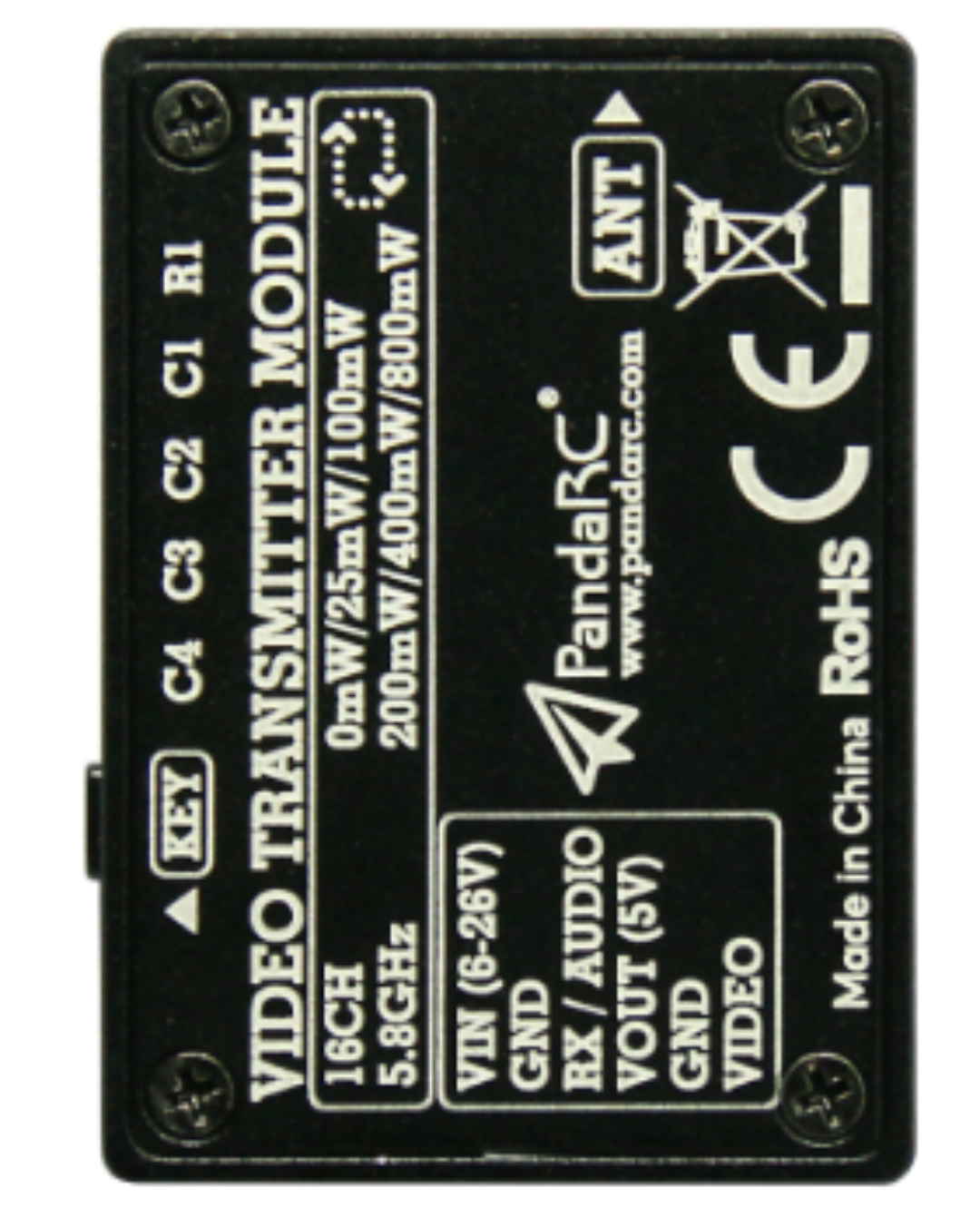 VTX Panda 4,9-5,8 Ghz 2,5W